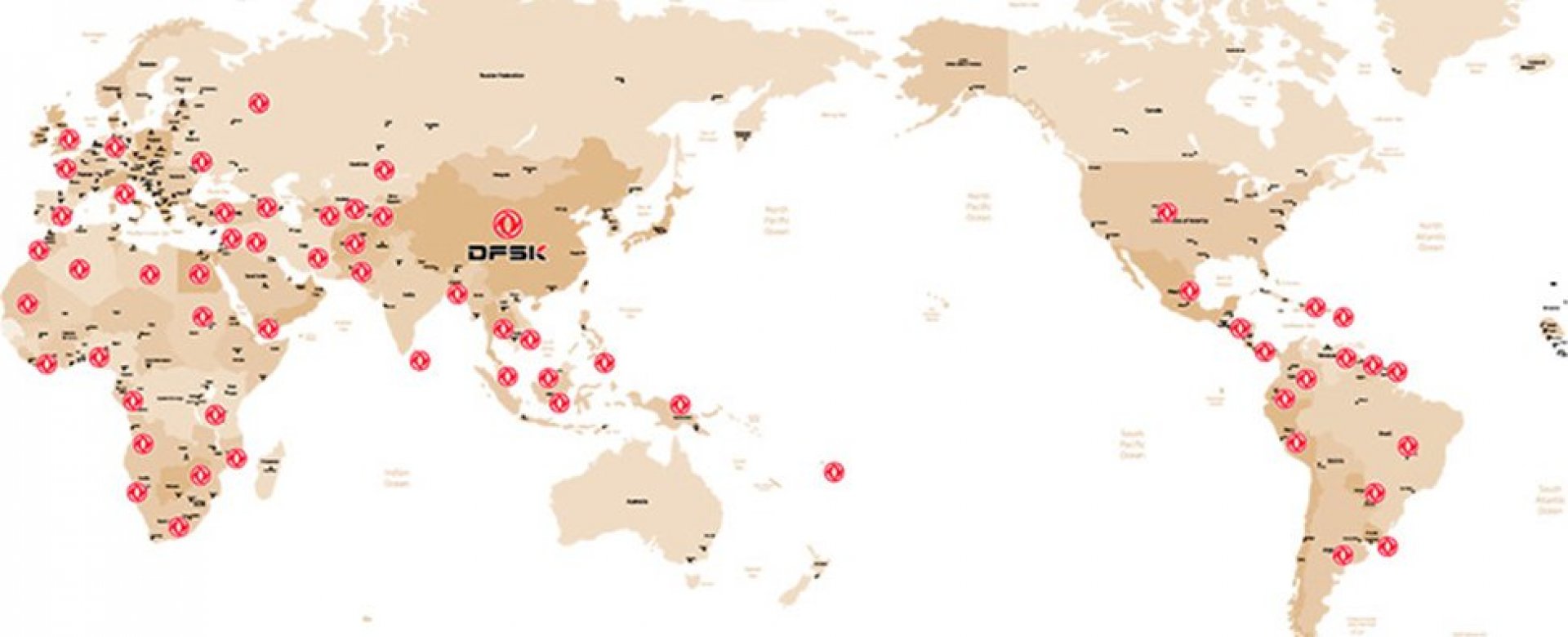 DFSK EN EL MUNDO